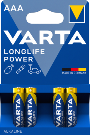 VARTA LONGLIFE Power AAA LR03 4tk-1blister V4903
