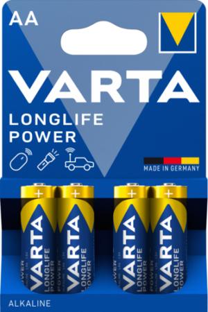 VARTA LONGLIFE Power AA LR06 4tk-1blister V4906