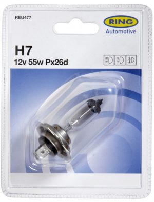 12V 55W H7 BLISTER RING RU477