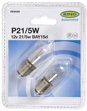 12V 21/5W BAY15d 2tk BLISTER RING RW380