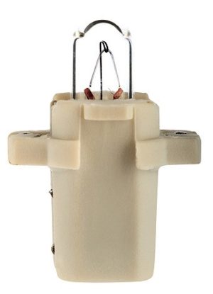 12V 2W WHITE B8,3d R509TBWH