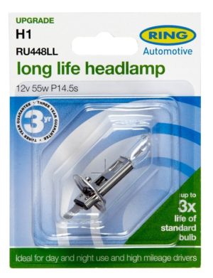 LONGLIFE H1 55W 12V Ring blister RU448LL