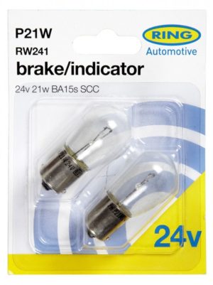 24V 21W 24V BA15s Blister Ring RW241