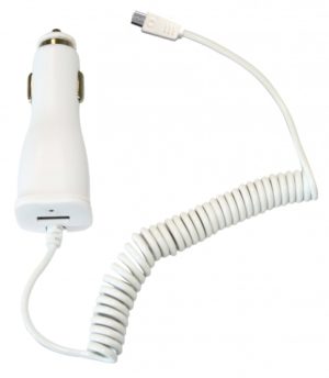 Micro USB autolaadija 2,1A "Micro Bullet" Bottari B30118