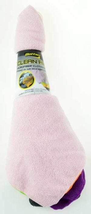 Mikrofiiber lapid 30x30cm "CLEAN FIVE" 5tk Bottari B32102