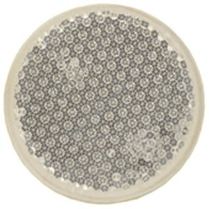 Helkur ümmargune 6cm VALGE E1761