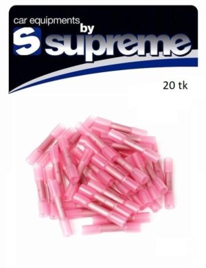 Termokahanev jätk 0,5-1,5mm punane 20tk Supreme S8145017