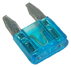 Mini kahvelkaitse 15A sinine 830066