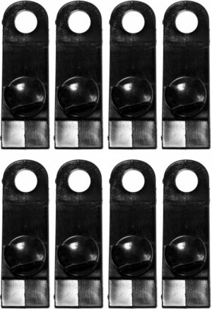 Tendi kinnitus klambrid kruvitavad 8tk Vorel 85170