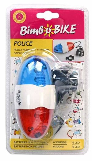 Elektriline kell + 6 led "POLICE" GoodBike BN90716