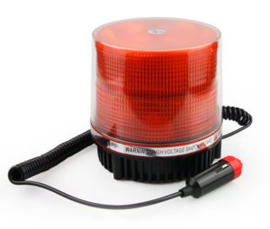 Vilkur oranz strobo LED 12V Amio 01276