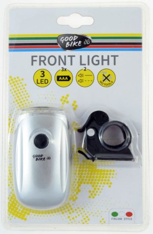 Jalgratta esituli 3-led "Pancake"GoodBike BN94312