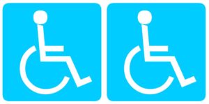 Invaliidi märk papil 2tk VS150