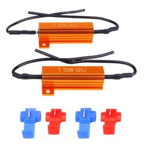 LED Canbus relee takisti 6 Ohm 50W 2tk Amio 02452