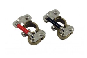 Akuklemmid messing 2tk Amio CC42307