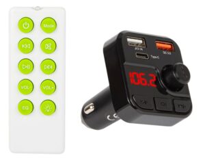 FM Transmitter Bluetooth USB+3.1A laadija Blow 74-162