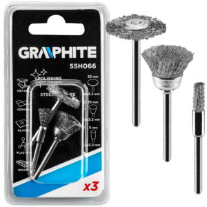 puhastusharjad terasest trelli otsa 3-osa 55h066 hasmar auto