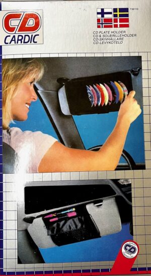 CD hoidja päikesesirmile CD Cardic 736110