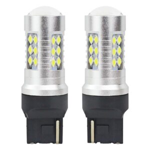 LED CANBUS 3030 24SMD 12V/24V W21W T20 Valge Amio 01173