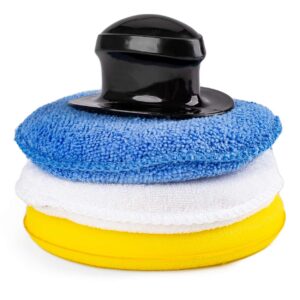 Svammide komplekt käepidemega 3tk Amio 02904