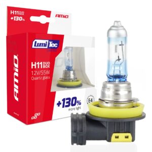 Halogeenpirn H11 12V 55W LumiTec LIMITED +130% DUO 2tk 02105