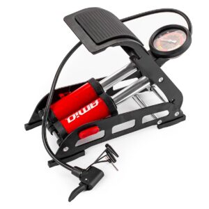 HQ Kahe kolviga 2xØ45mm jalgpump koos manomeetriga Amio 02894