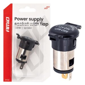 sigaretisüütaja jõupesa klapiga 250w 12v-24v amio 04434 hasmar auto